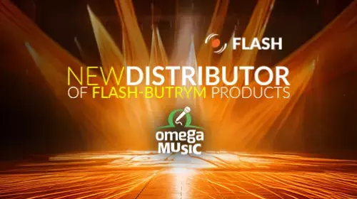 Omega Music - oficjalnym dystrybutorem Flash-Butrym !