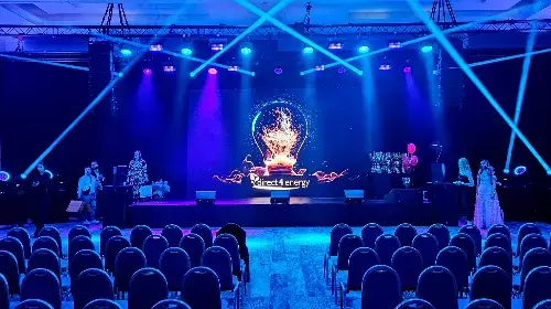 Umsetzung durch Karaton Technika Eventowa im Warszawianka Hotel