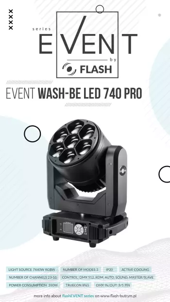 WASH-BE LED 740 PRO