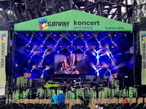 Realizacja firmy Soundlight Stage Koncert pod Wieżą „Lata 20. i 30.”