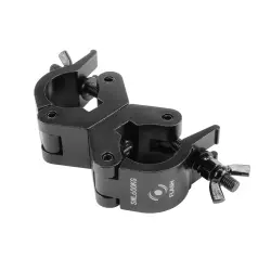 Hak ALU Czarny Podwójny 2x600kg