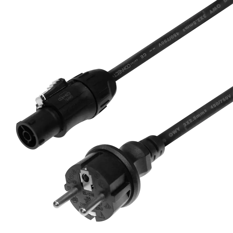 CABLE POWER 230V 10m 3x2,5 TRUECON - Przewód zasilający