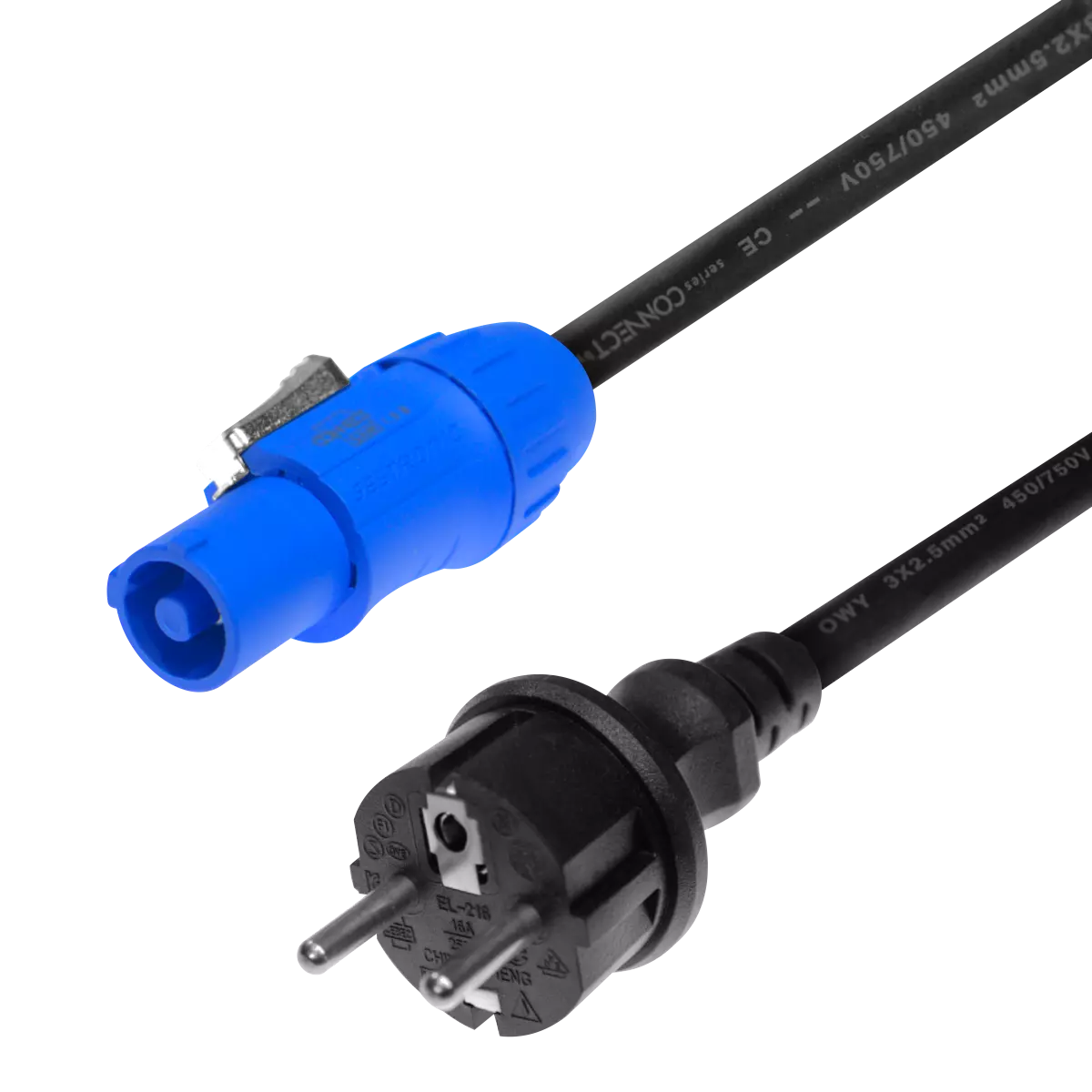 CABLE POWER 230V 3m 3x2,5 POWERCON - Cable de alimentación