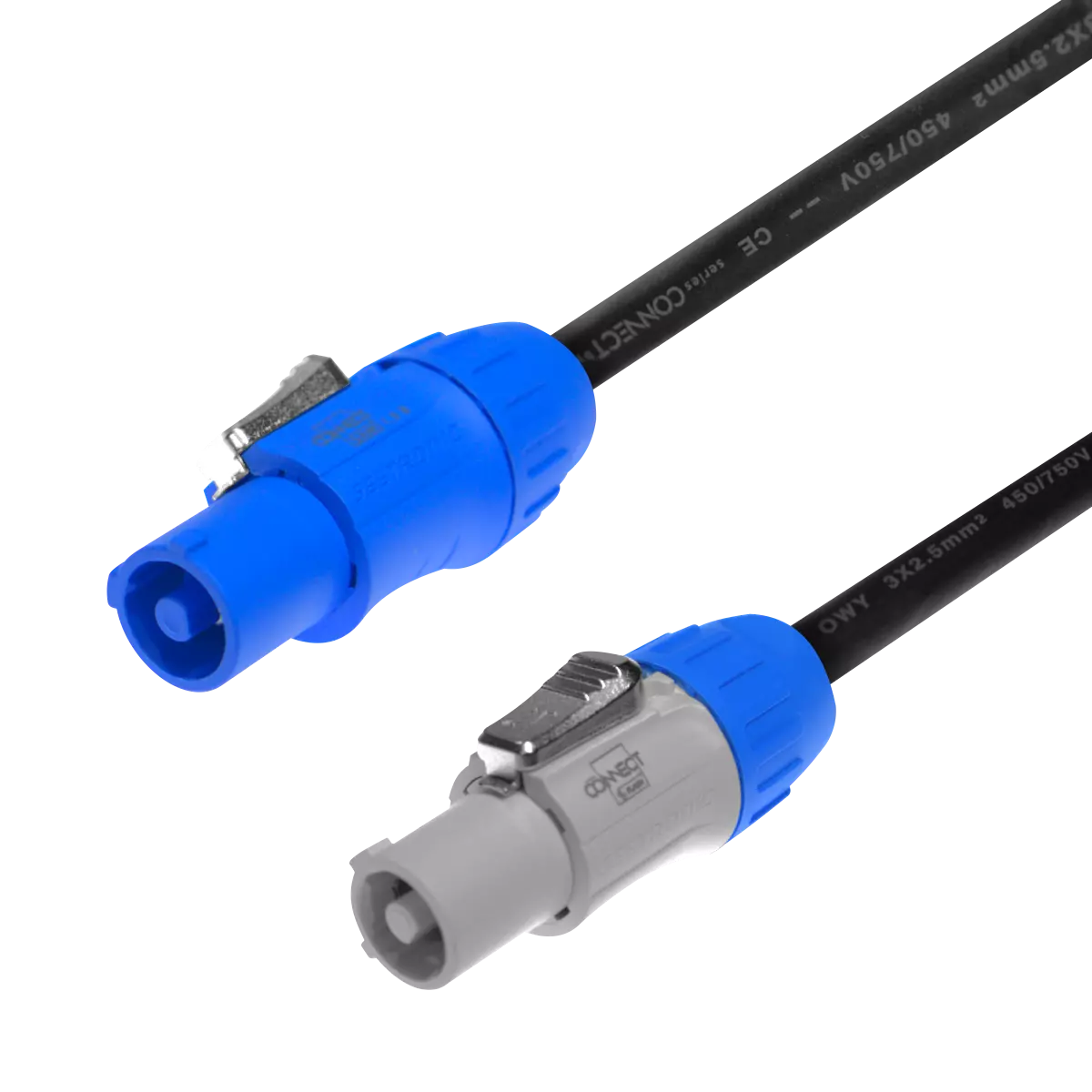 CABLE POWER IN-OUT 230V 0,5m 3x2,5 POWERCON - Cable de enlace de alimentación