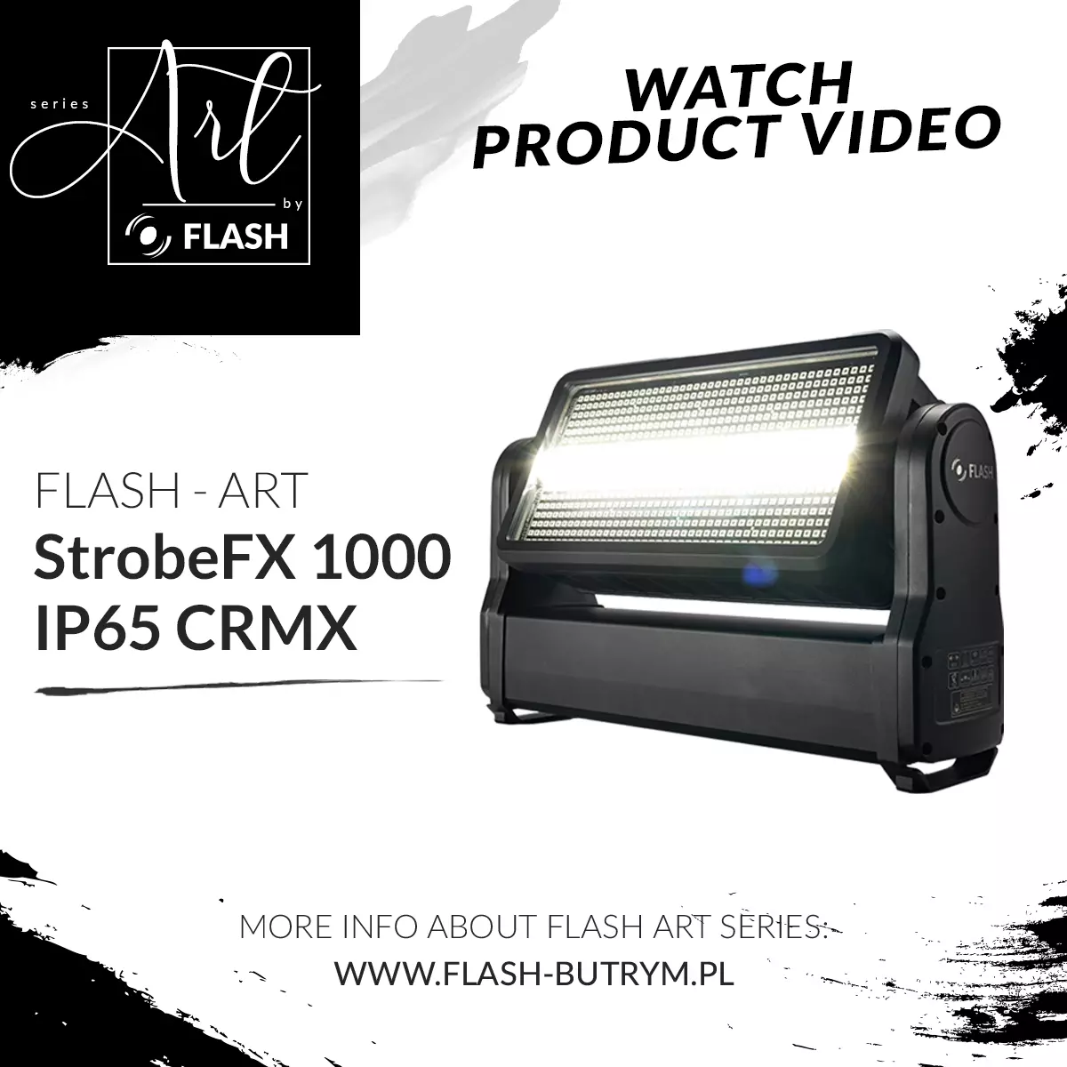 ZOBACZ VIDEO PRODUKT - StrobeFX 1000 IP65 CRMX