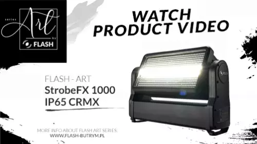 VIDEOPRODUKT - StrobeFX 1000 IP65 CRMX