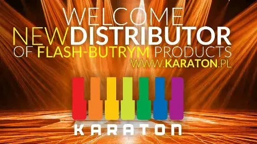 KARATON - oficjalnym dystrybutorem Flash-Butrym!