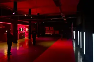 FLASH ART BlindONE and TubeFX at the “Tilda Swinton – Ongoing” Exhibition