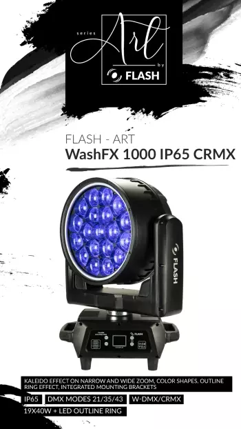 WashFX 1000 IP65 CRMX