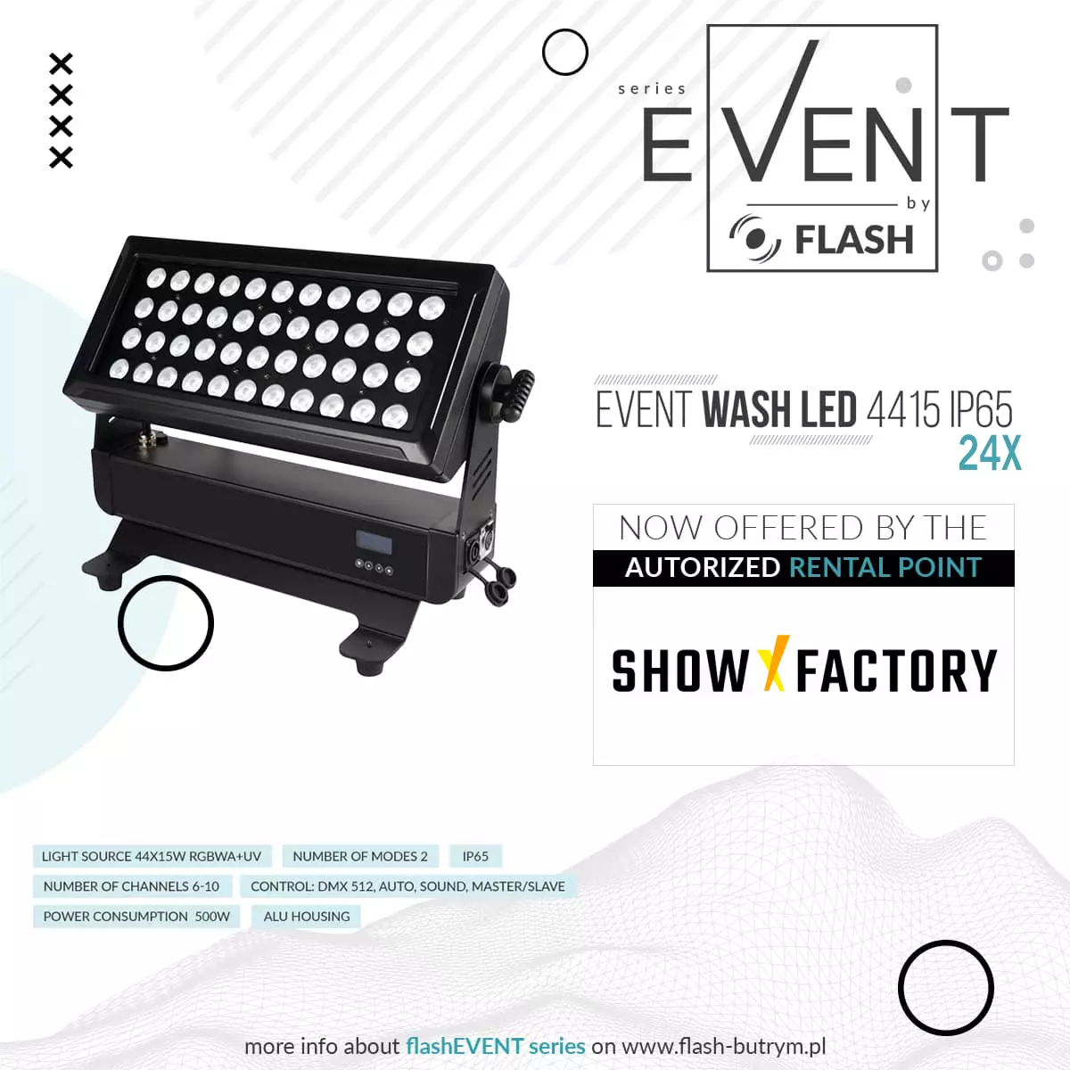 WASHER LED 4415 IP65