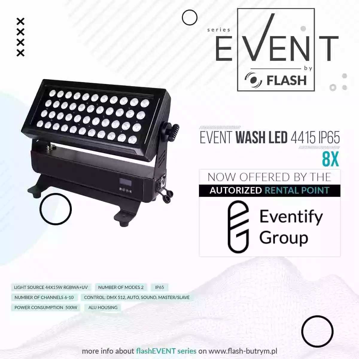 WASHER LED 4415 IP65