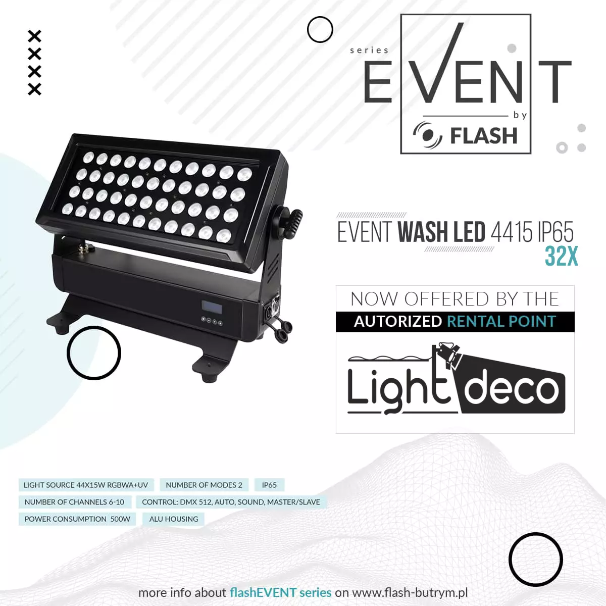 WASHER LED 4415 IP65