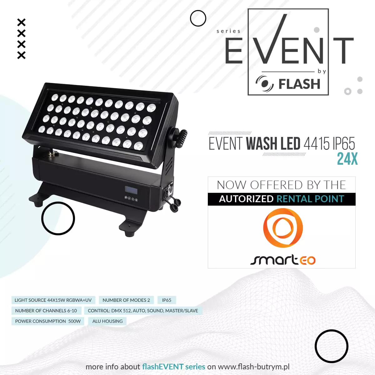 WASHER LED 4415 IP65