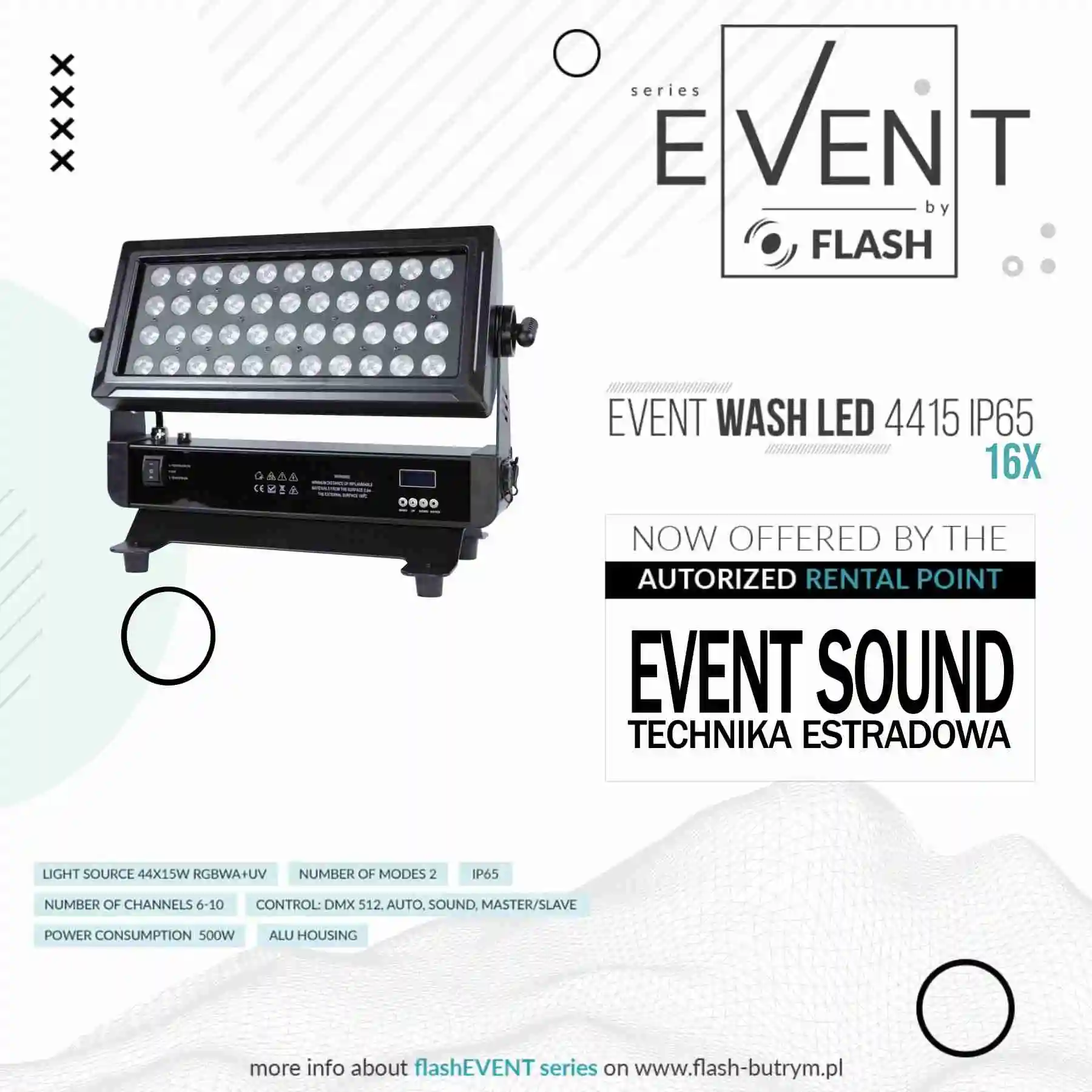 WASHER LED 4415 IP65