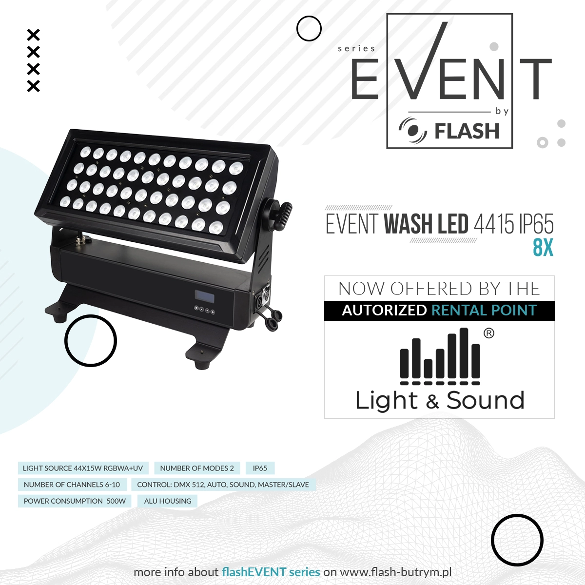 WASHER LED 4415 IP65