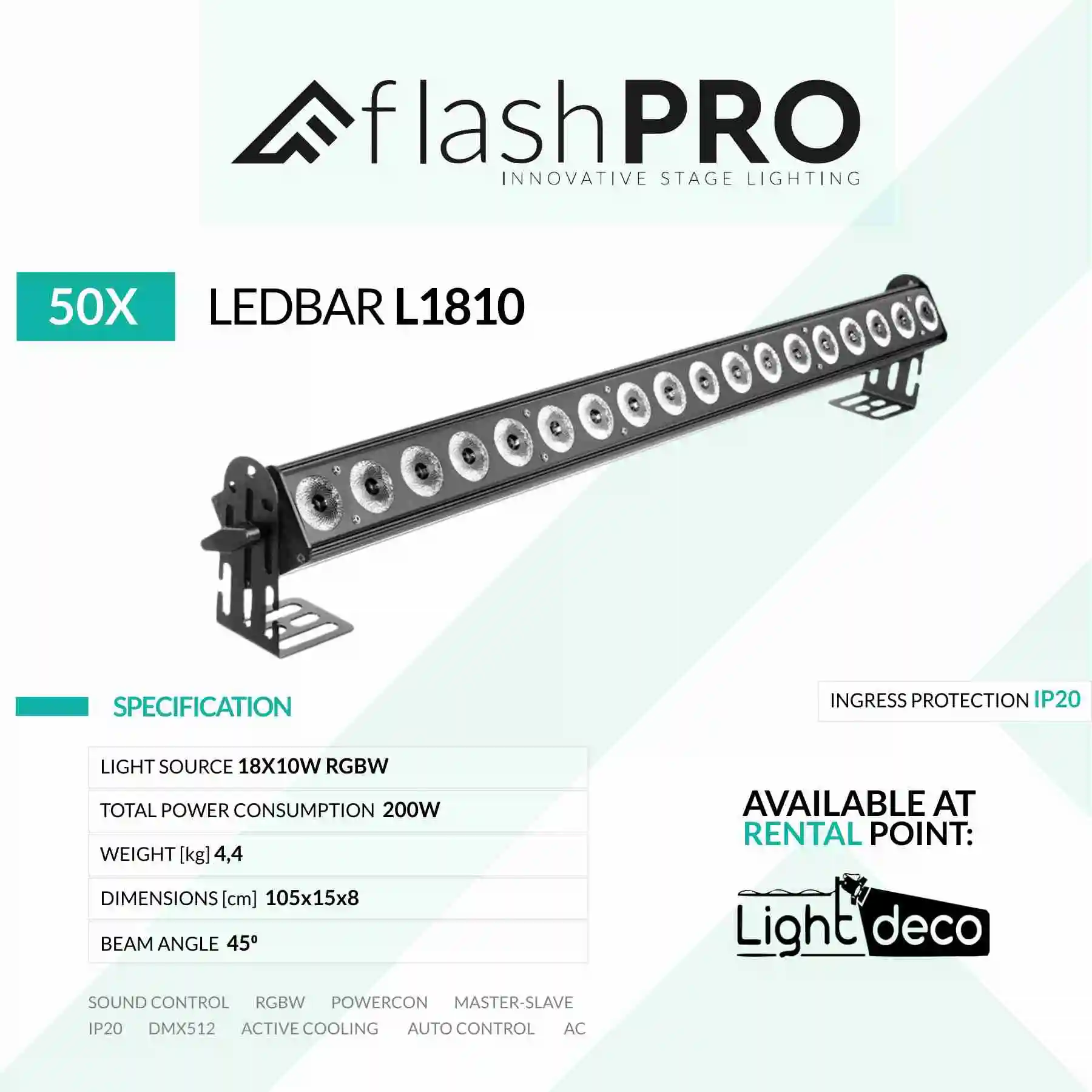 LedBar L1810 45°