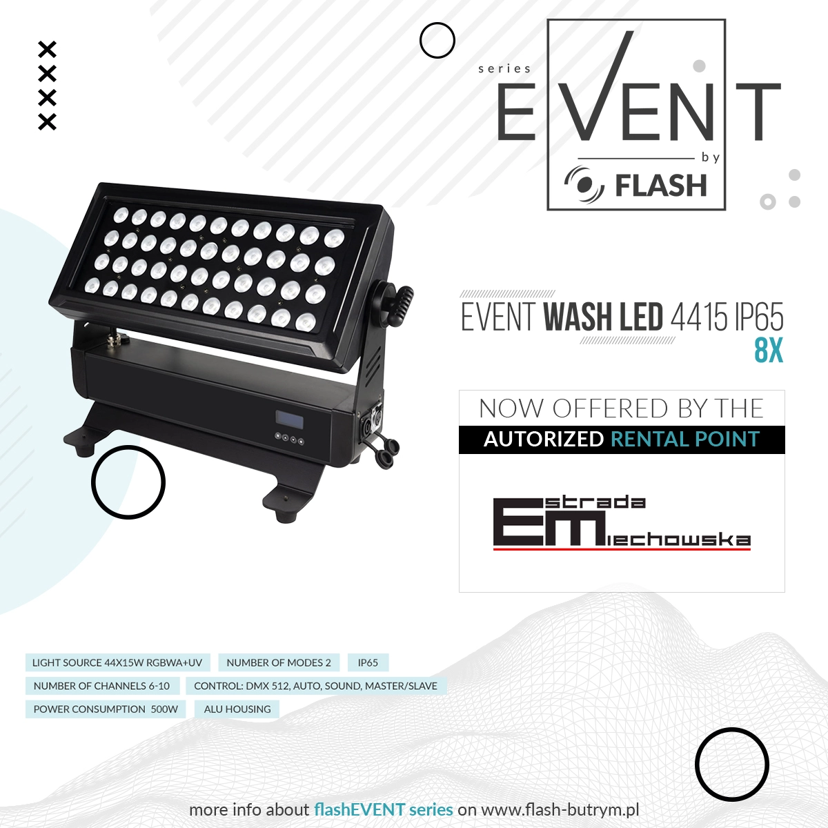 WASHER LED 4415 IP65