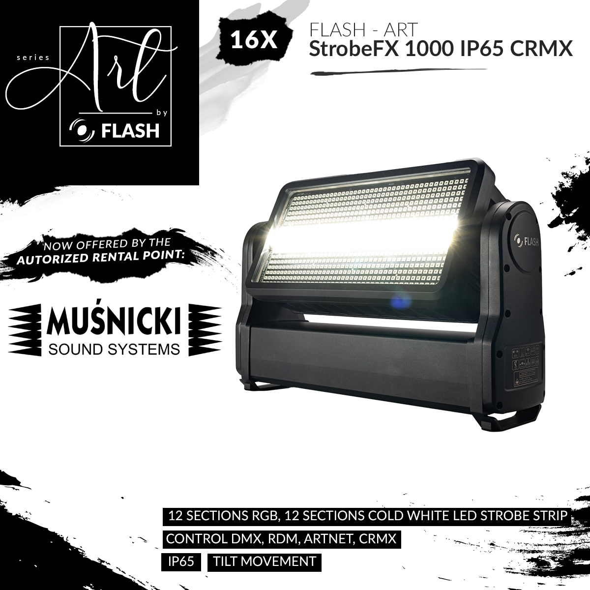 StrobeFX 1000 IP65 CRMX