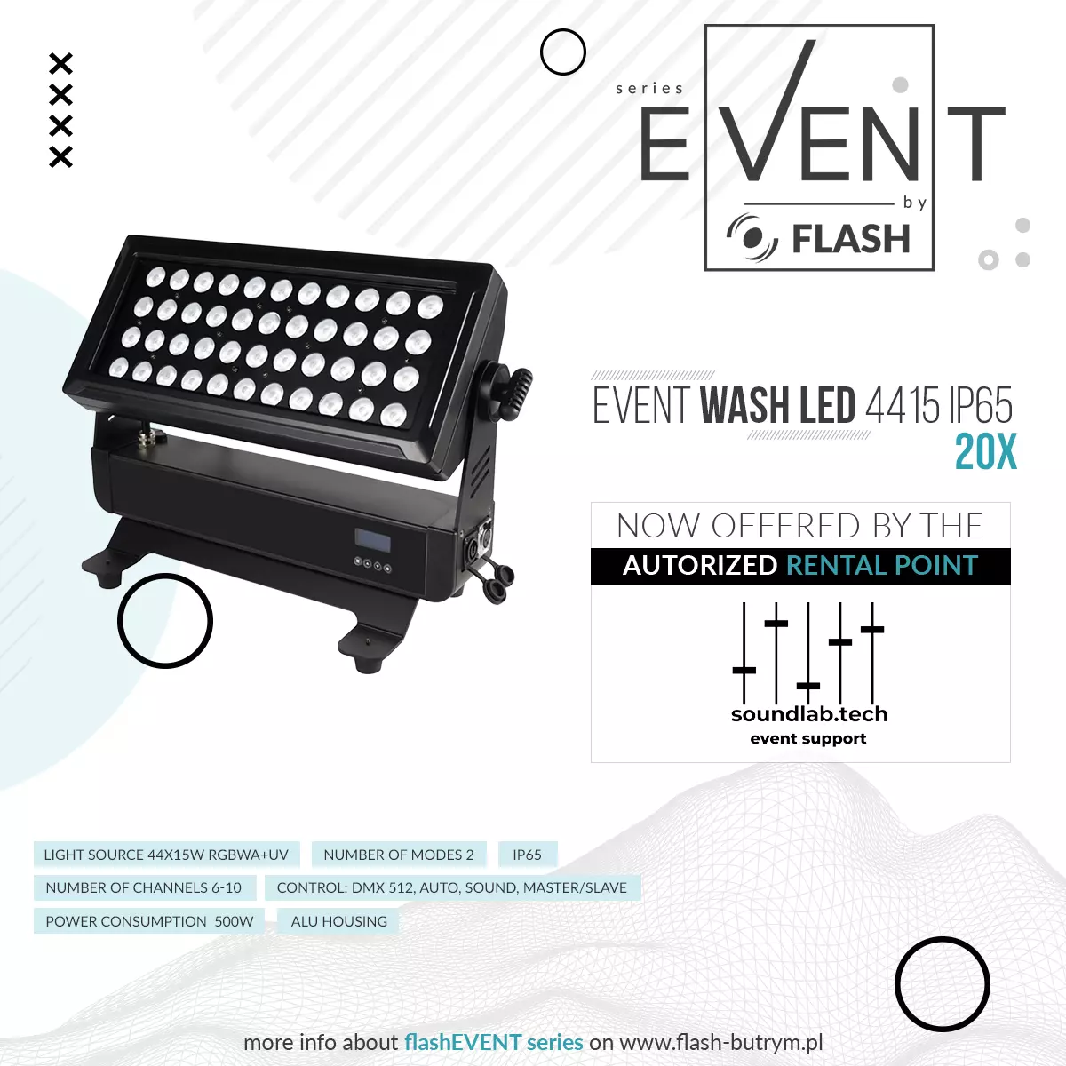 WASHER LED 4415 IP65