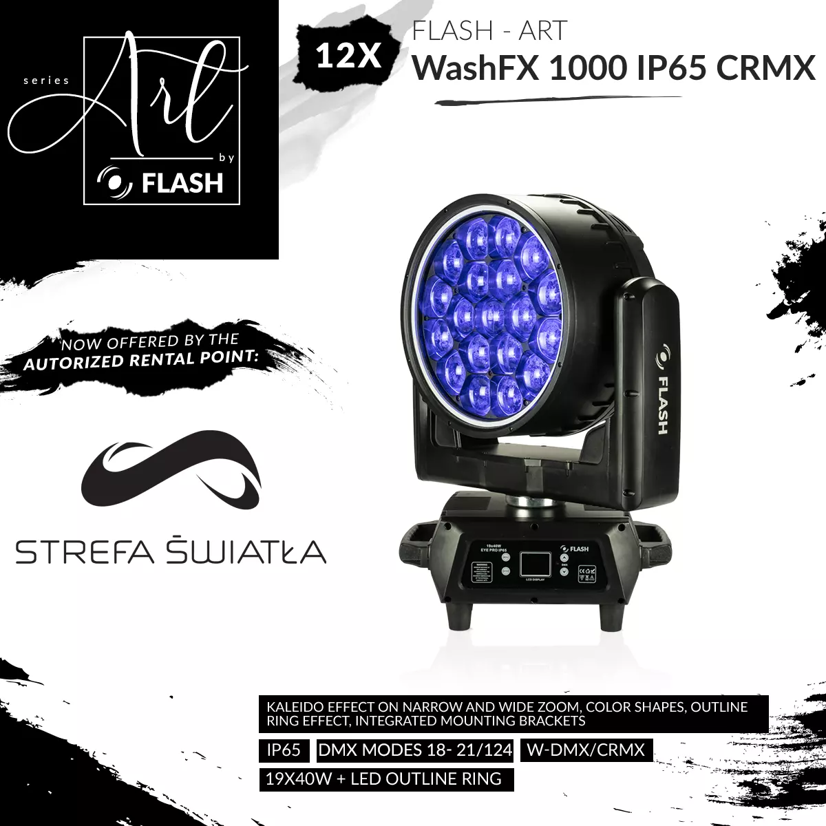 WashFX 1000 IP65 CRMX
