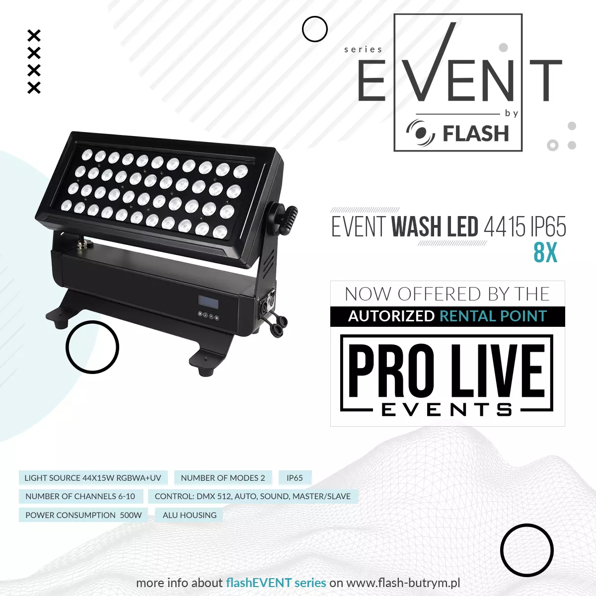 WASHER LED 4415 IP65