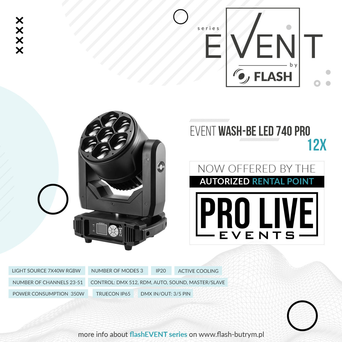 WASH-BE LED 740 PRO