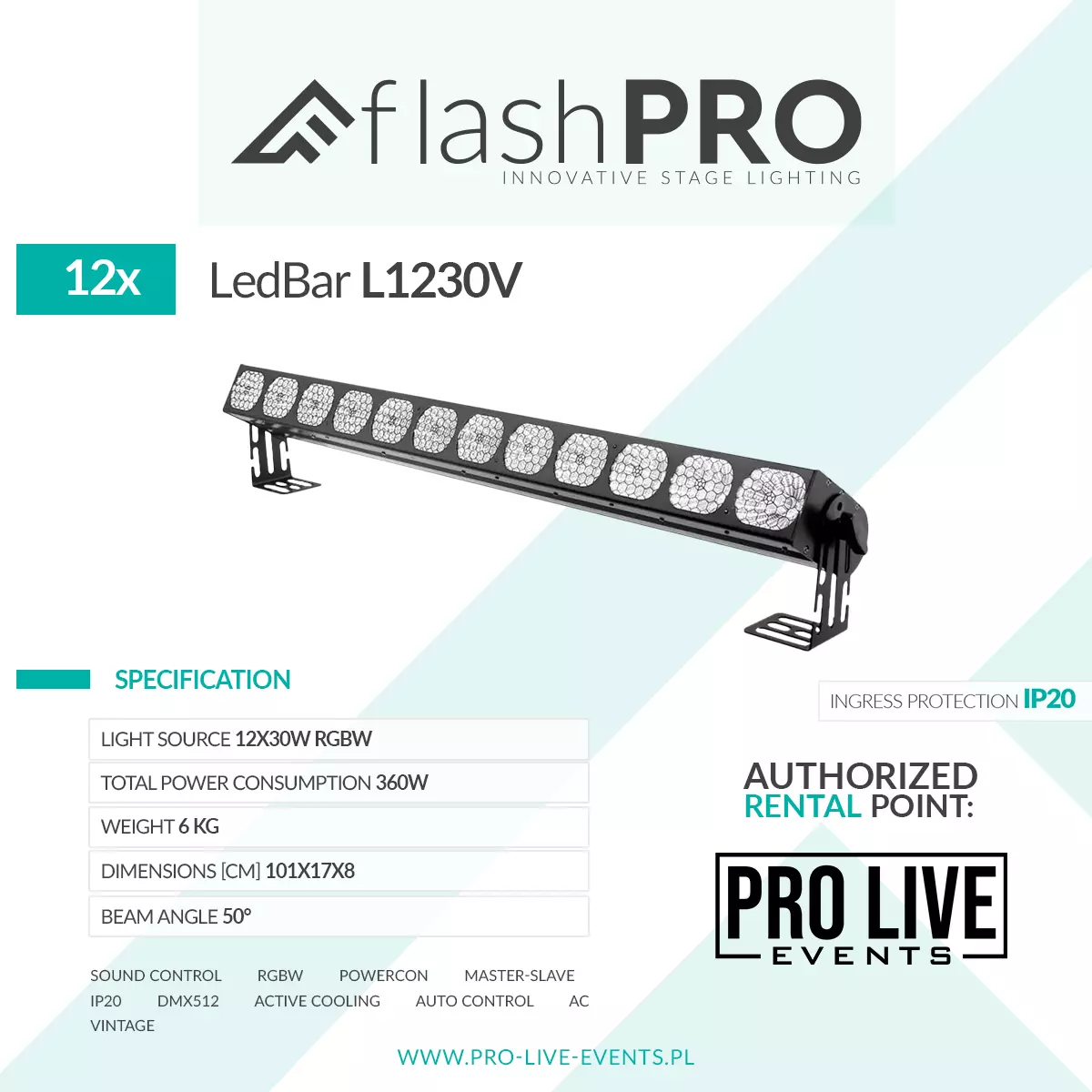 LedBar L1230V