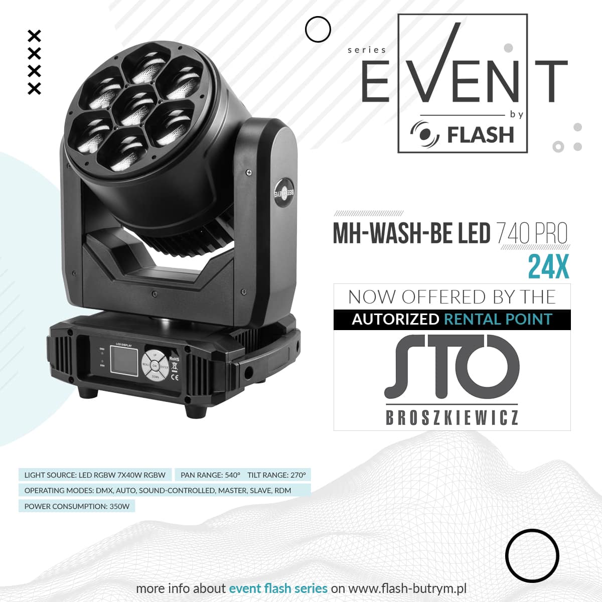 WASH-BE LED 740 PRO