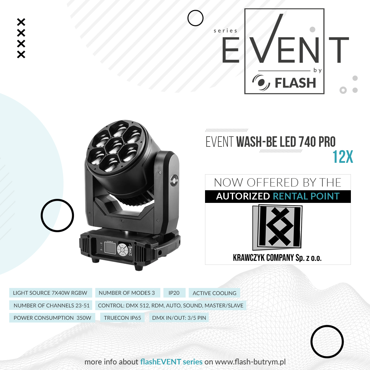 WASH-BE LED 740 PRO