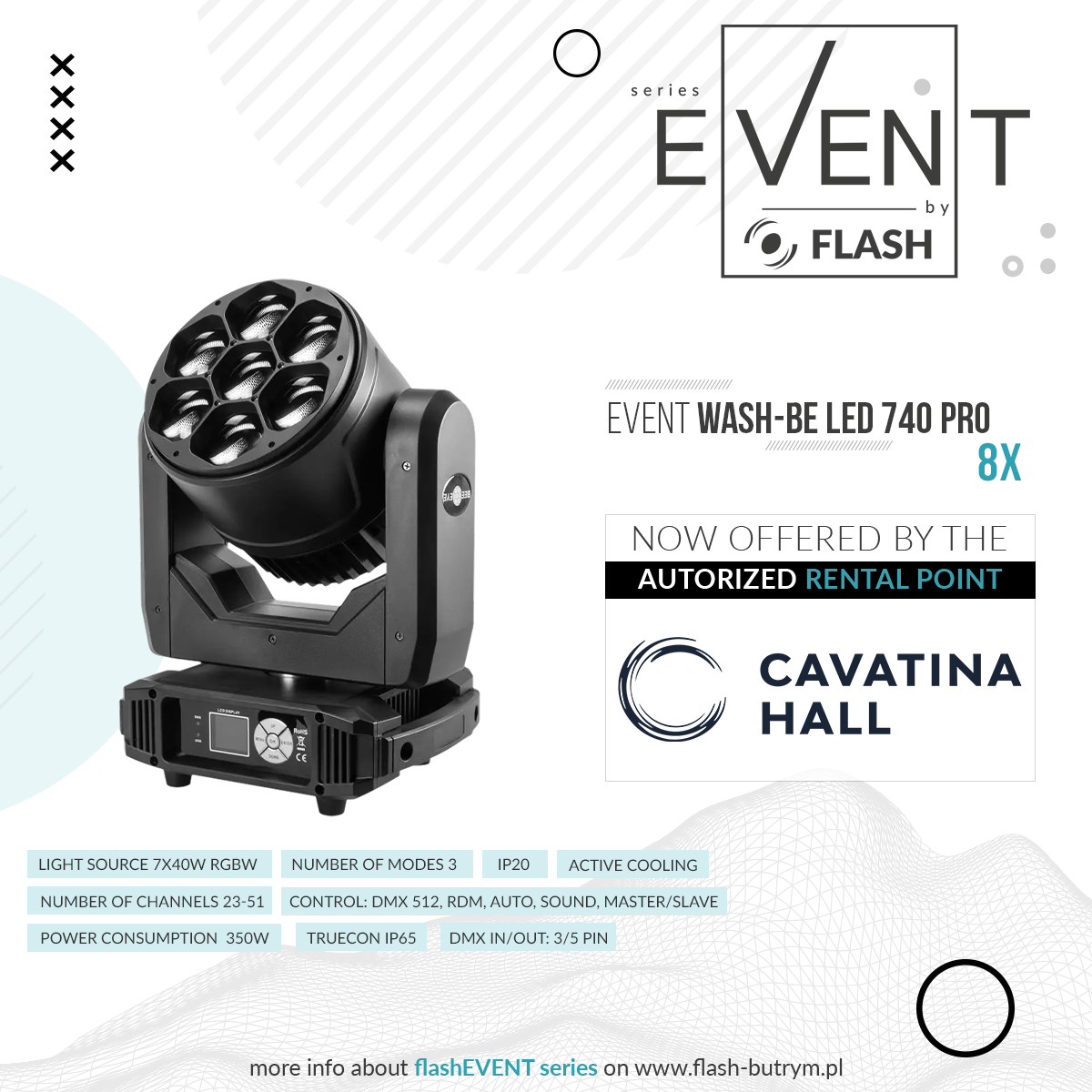 WASH-BE LED 740 PRO
