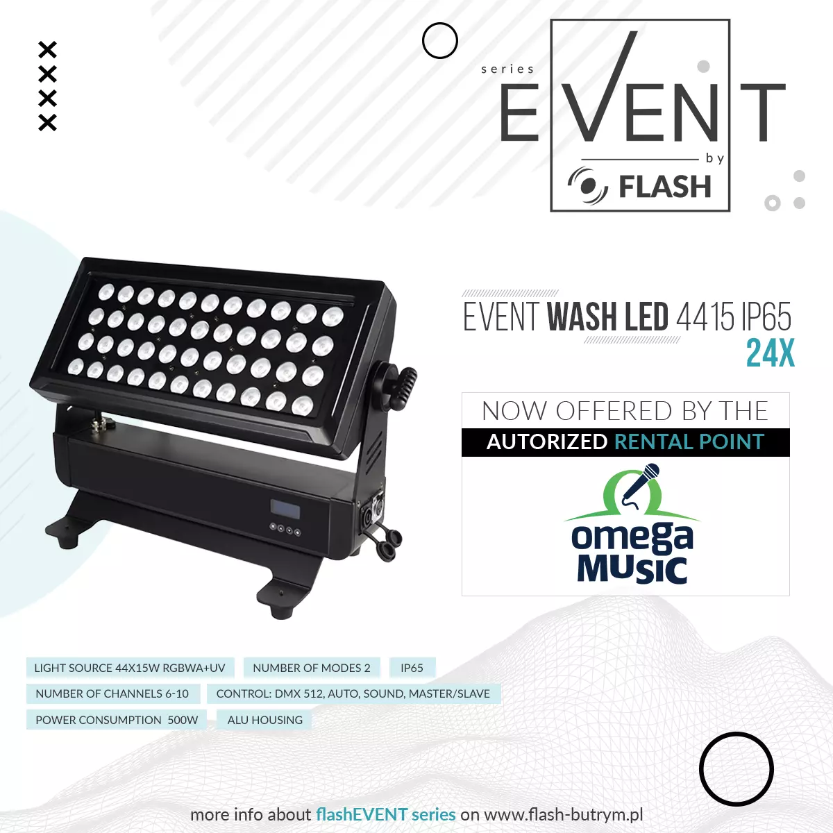 WASHER LED 4415 IP65