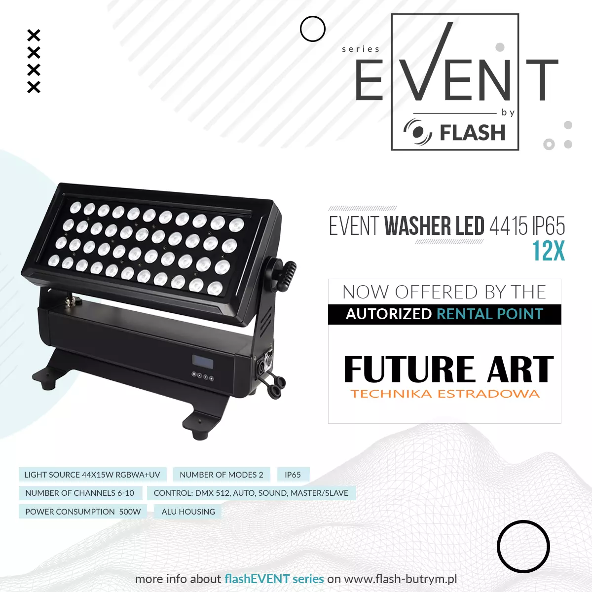 WASHER LED 4415 IP65