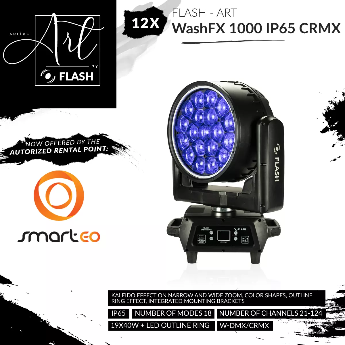 WashFX 1000 IP65 CRMX