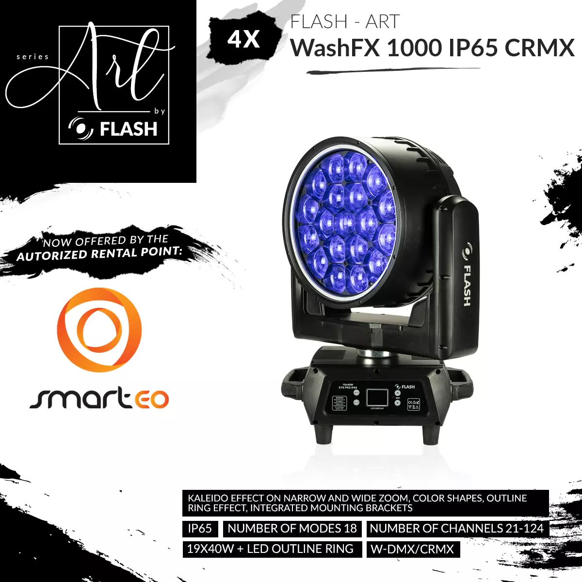 WashFX 1000 IP65 CRMX