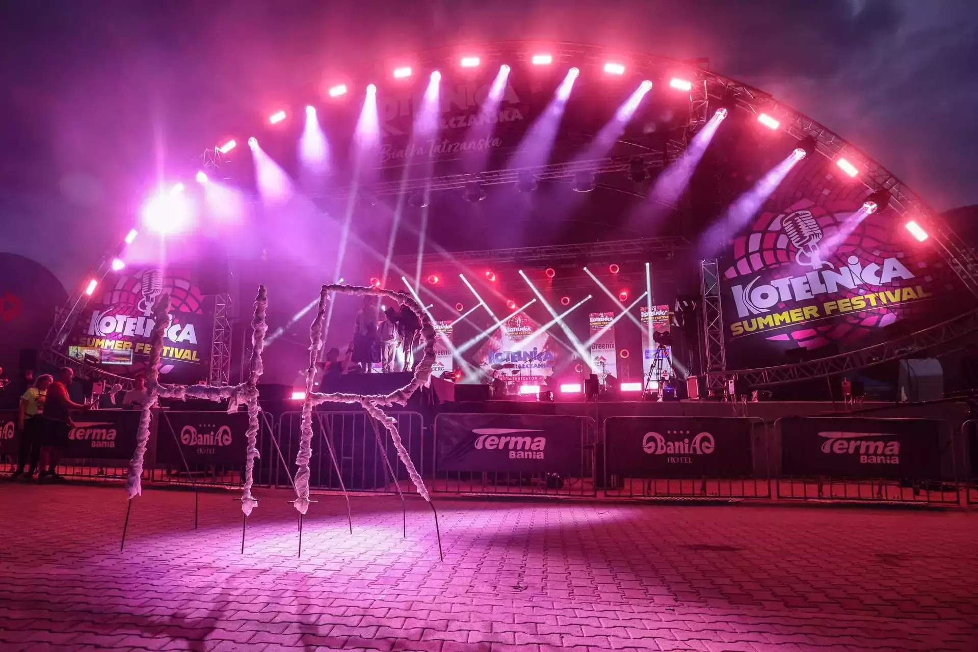 Realizacja firmy Fokus-Art Kotelnica Summer Festival XXVII