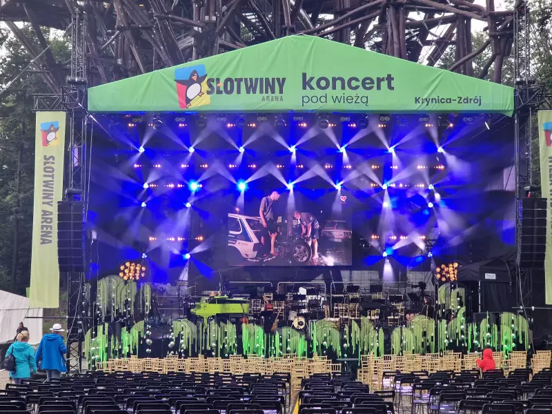 Production of Soundlight Stage Concert under the Tower