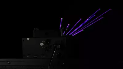LASER 1W RGB 15kpps SD DMX
