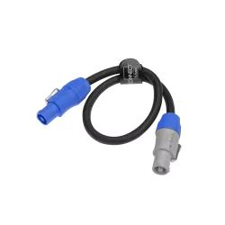 CABLE POWER IN-OUT 230V 0,5m 3x2,5 POWERCON - Przewód zasilający podaj dalej