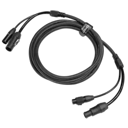 CABLE COMBO POWER-DATA XLR3 3,0m - Przewód hybrydowy - zasilający i sterujący DMX - TrueCON + XLR 3-pin