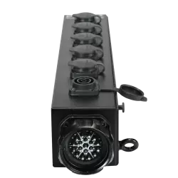 FBAR 6×T1–SSX19 Rozdzielnia zasilania Socapex 19-pin