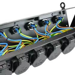 FBAR 6×T1/1F–SSX19 Rozdzielnia zasilania Socapex 19-pin