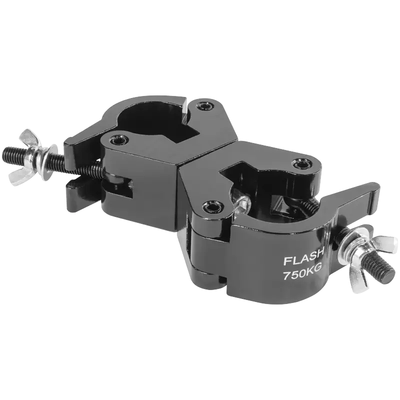 Clamp ALU Black Double 750kg
