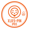 XLR IP65 5-pin