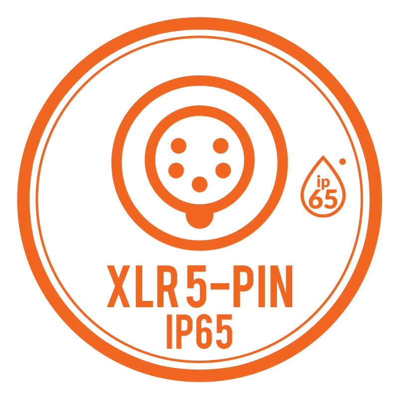 XLR IP65 5-pin